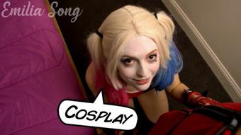 Emiliasong Harley Quinn And Deadpool Cosplay Pov Bj (EmiliaSong)