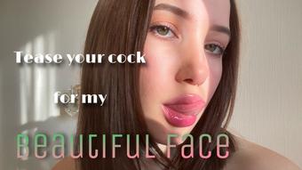 Tease your cock for Goddess Beautiful face (Babyheavanian)