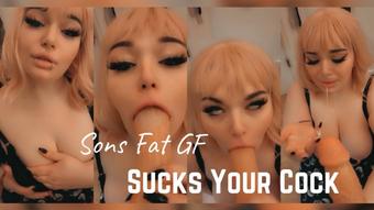 Sons Fat GF Sucks Cock (Lexxiblakk)