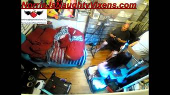 Spycam of me, Bella Star & camera guy (nmjnaughtyvixens)
