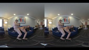 VR 3D: Leah Comes Back Part 2 of 3 (TadPoleXXXStudio)