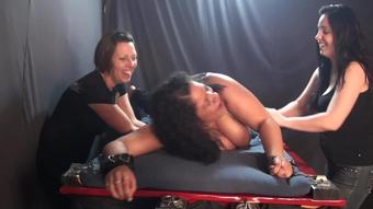 maddy66 - Big ebony girl, got the tickling of her life!! (maddy66)