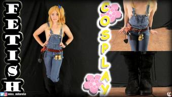 Lucy Heartfilia Pees in Overalls (MissMilaRose)