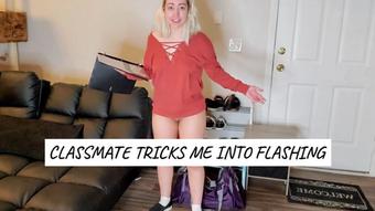 Classmate Tricks Me into Flashing - July 25, 2020 (lalunalewd)