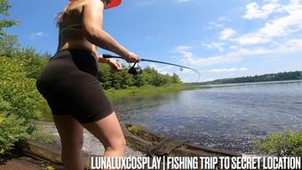 Fishing at my secret spot (LunaLuxCosplay)