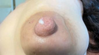 Horny Babe Plays with Her Hard Nipples and Tastes Her Milk (Milking_Dreams)