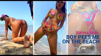 BOY PEES ME ON THE BEACH (zuleyka basil)