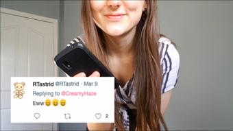 Public Twitter Humiliation CEI JOI (Hazel Simone)