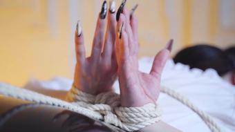 Table Bondage Gagged (MissEllieMouse)