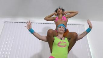 Dance instructor to the rescue (Alexis Rain)