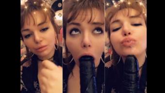 Deepthroat JOI on a BBC (Lexxiblakk)