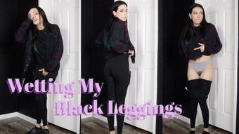 Desperate Pee in Black Leggings - Jul 26, 2021 (Liz Raw)