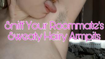 Sniff Roommate's Sweaty Hairy Armpits (EveYourApple)