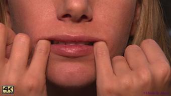 Mouth  Lip Curling 4K - October 22, 2015 (Danielle Maye XXX)