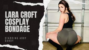 Lara Croft Cosplay Bondage Treasure Hunt (DandyinDistress)