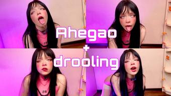 Ahegao drooling slut / mind control (OlashPeachy)