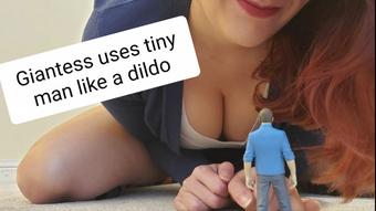 Giantess uses tiny man like a dildo - October 18, 2020 (AlleriaMystic)