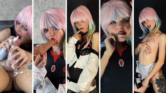 Cyberpunk - Lucy's Full video - May 29, 2023 (Lil cosplay slut)