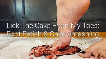 Lick The Cake From My Toes: Foot Fetish (Freya Reign)