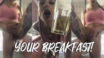 Your breakfast! Pee Fetish (Gypsy Maya)