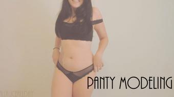 Panty Modeling - Aug 1, 2019 (AliceBlack)