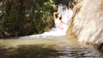 BTS - Wickedweasel in the waterfall (ScarlotRose)