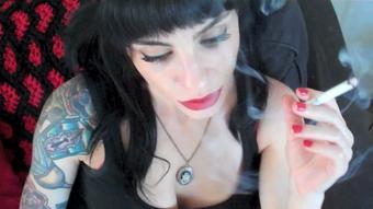 Smoking in Red Pants (Dani Lynn)