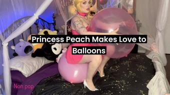 Princess Peach Makes Love To Balloons- NON POP - February 01, 2024 (LoonaPop)