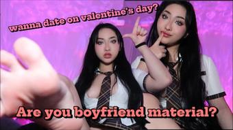 Are you boyfriend material (claudiahon)