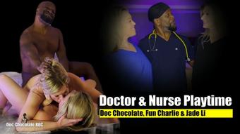 Doc Fucks TWO Horny Nurses at the Same Time - January 15, 2025 (Doc Chocolate BBC)
