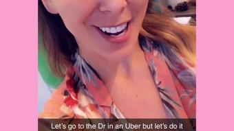 Snapchat Uber Show (CherieDeVille)