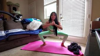 Ember Snow's COVID-19 Workout - April 09, 2020 (EmberSnow)