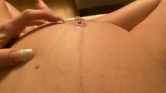 41 Weeks Pregnant Belly, Movement, Milk - May 07, 2020 (Taboo Girl)