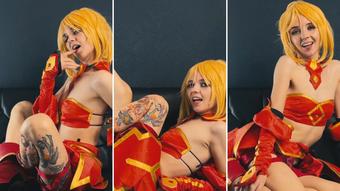 Mordred Cosplay - Ass Shaking - Jul 25, 2023 (Lil cosplay slut)