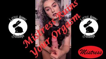 Mistress Ruins Your Orgasm - Oct 30, 2021 (LittleBunnyB)