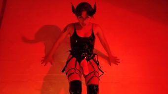 Demon punishment PEGGING VID - October 30, 2021 (MissSomething)