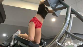 My hot gym session (Gina Gerson Real)