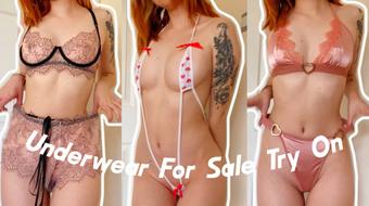 Underwear For Sale Try On (mikisayshi)