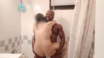 BBC Breeds Petite Indian Slut in Shower - October 27, 2023 (Doc Chocolate BBC)
