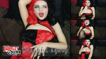 Harley Quinn cosplay: Beautiful agony - Feb 5, 2020 (Lil cosplay slut)