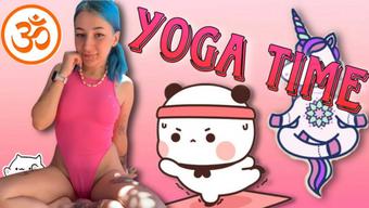 DAILY YOGA IN SWIMSUIT (cutielanalova)
