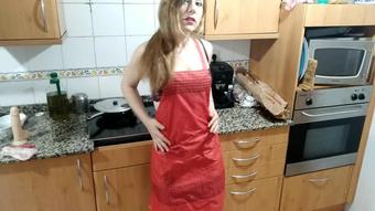 kitchen masturbation squirt (YourSweetPoison)