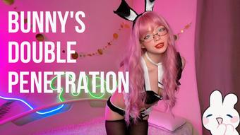 Bunny's double penetration (OlashPeachy)