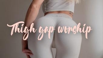 Thigh gap obsession (Blondesugar93)