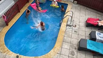 crazy ladies at the pool (RoxanneMiller)