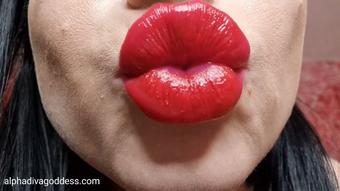 Dangerous Red Lips (Alpha Diva Alexandra)
