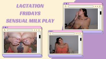 Lactation Fridays - Sensual Self Sucking (stargirlmilf)