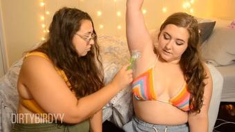 Dirtybirdyy Gg Lesbian Armpit Shaving And Worship (DirtyBirdyy)