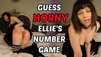 GUESS HORNY ELLIE'S NUMBER GAME - April 15, 2022 (Ellie Idol)