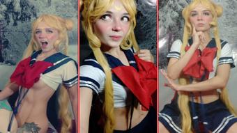 Sailor Moon cosplay - Full video - Jun 25, 2020 (Lil cosplay slut)